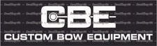 CBE Archery - Outdoor Sports / Bow Hunting - Vinyl Die-Cut Peel N' Stick Decal