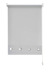 Roller Blinds Easy Fit Trimable Home Office Window Square Eyelet Roller Blind