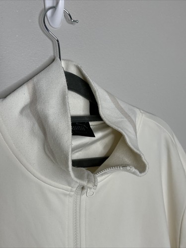 PUMA X FENTY BY RIHANNA TEARAWAY TRACK PANTS (M) JACKET (S) TRACKSUIT SET IVORY - Picture 6 of 24