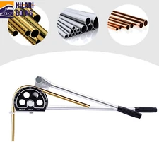 3/4" Tube Bender Manual 0~180° Copper Ratchet Pipe Tube 19mm Bender Bending Tool