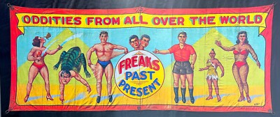Freaks Past & Present - Sideshow Freaks - Fred Johnson Circus
