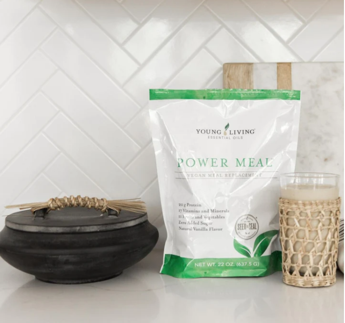 Young Living POWER MEAL Protein Powder Enzymes22 oz NEW/SEALED eBay