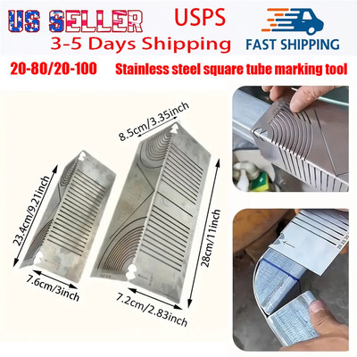90 Degree Precision Flex Angle Arc Marking Ruler Tool Line Drawing For Precision