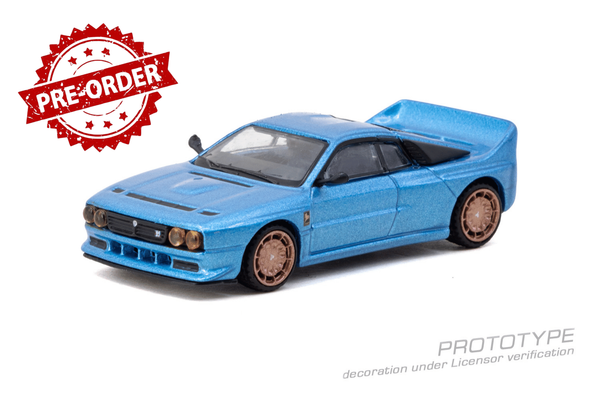 (Pre-Order) Tarmac Works 1/64 Kimera EVO37 Blue Diecast Model Car-image