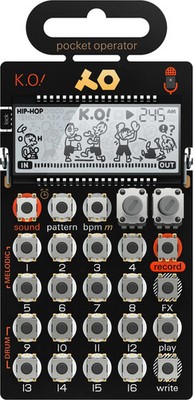 Teenage Engineering PO-33 KO Pocket Operator Micro Sampler for