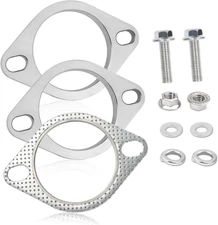 2.25 Inch 2-Bolt Exhaust Flange Repair Kit,Stainless Steel Exhaust System Kit