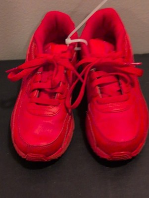 Nike Air Max SC Triple Red Toddler Shoes Size 2Y Red Athletic Sneakers DC2011-60
