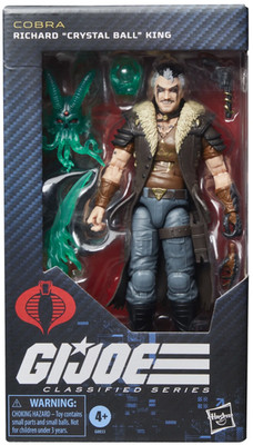 CRYSTAL BALL Richard King w/ Dire Tech GI JOE Classified Series 159