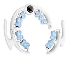 Cellulite Massager Roller Fascia Tool for Thighs Legs Lymphatic Drainage Blue