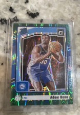 2024-25 Panini Donruss Optic - Rated Rookie Adem Bona #281 Green Seismic Prizm 