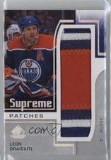 2024-25 Upper Deck SP Game Used Supreme 12/15 Leon Draisaitl #SP-LO Patch 0c3