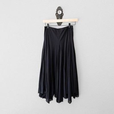 Moa Moa Black Layered Handkerchief Skirt Small Whimsigoth Fairy Grunge Gothic US