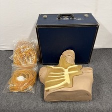 NASCO Life Forms Replica -  Central Venous Cannulation Simulator W/ Case & Tubes