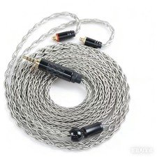 8 Core MMCX Balanced Cable 2.5MM Plug Copper Silver Plated Headphone Wire