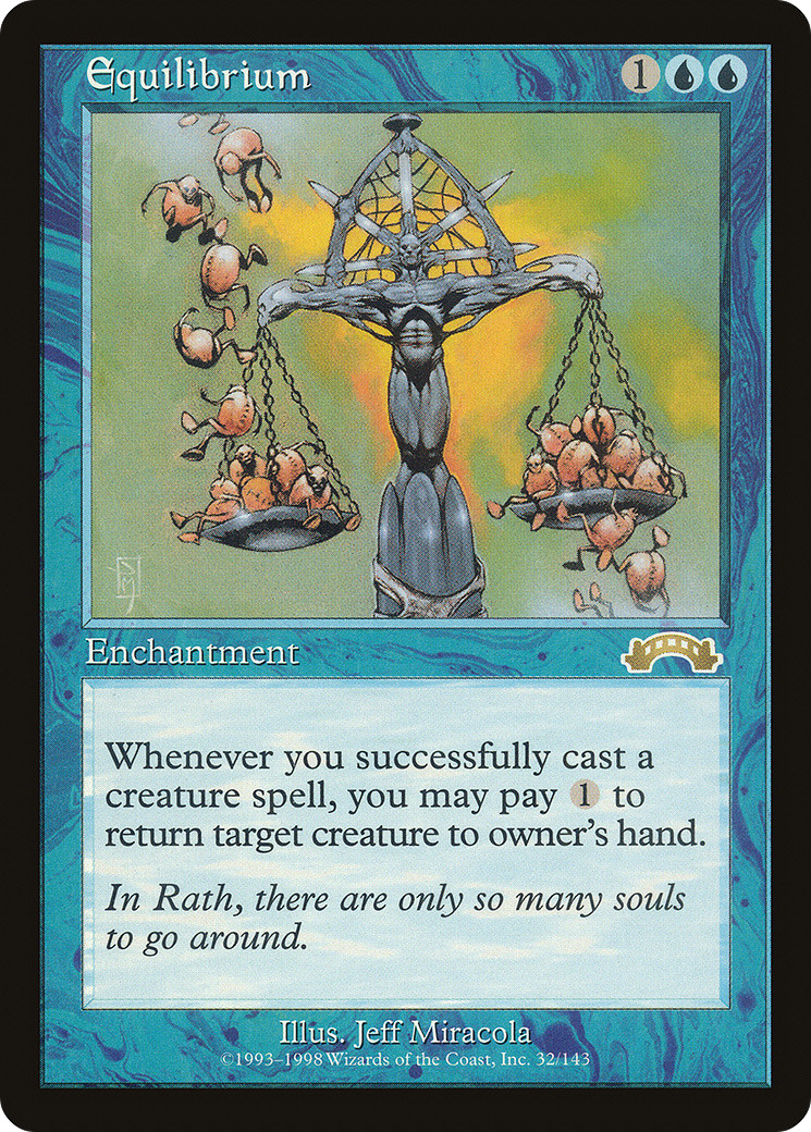 Equilibrium #32 (MP) Exodus EXO Magic MTG