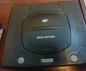 sega saturn model 2 console retro collectable with x men children of atom game