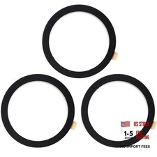 Universal Metal Ring Sticker for Magnetic Charger Compatible with 3 x Black