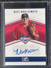 Wohlgemuth, Nate - 2018 USA Baseball - Autograph - 35/173