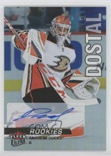 2022-23 Upper Deck Fleer Ultra Rookies Rainbow Foil Lukas Dostal #225 Auto a4p