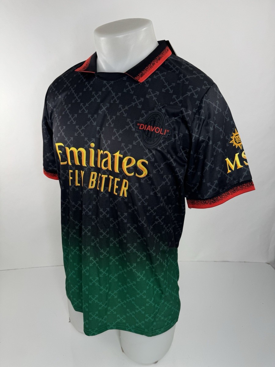 DIAVOLI / ACM MILAN - NEW w TAG 2025 Off White 63 M Replica