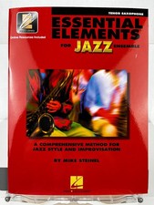 Tenor Saxophone Essential Elements for Jazz Ensemble Hal Leonard Book EN