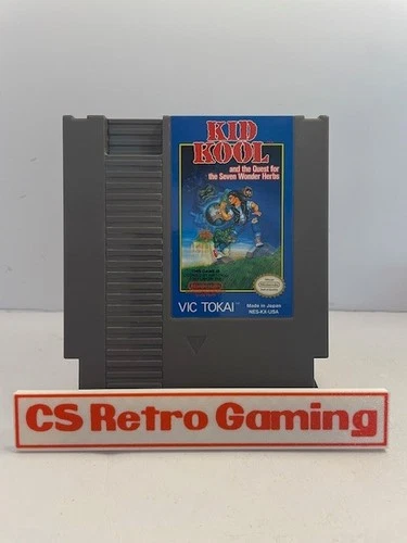 Kid Kool (Nintendo NES) Authentic Cleaned Tested Working