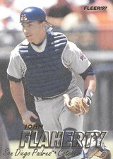 1997 Fleer Baseball - John Flaherty #460 - San Diego Padres