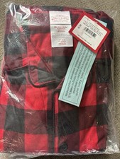 Wondershop Kids' Size XL 14 Buffalo Check Holiday Matching Family Pajama Set Red