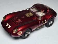 Vintage Tyco S Series Speedway Cheetah Candy Red HO Scale Slot Car