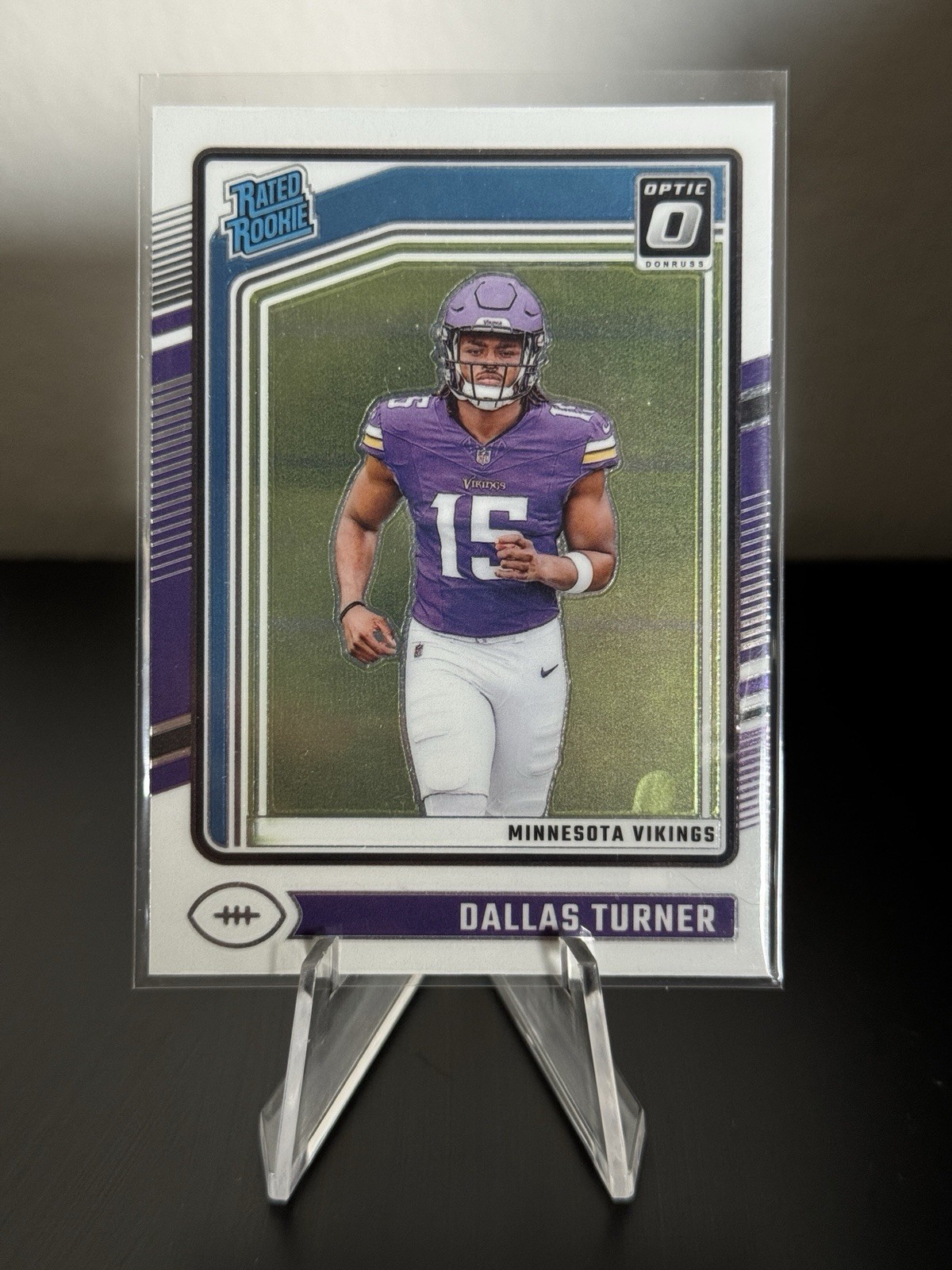 Dallas Turner #224 RC 2024 Panini Donruss Optic - Rated Rookie