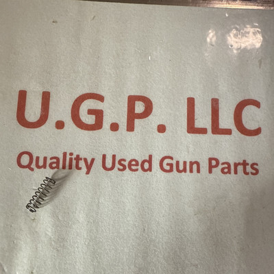 General Precision Corp 20 (22LR) Parts: Cylinder Stop Spring 3/8  Or .375 