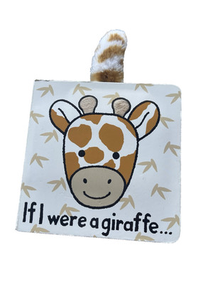 Jellycat If I were a Giraffe Book Touch and Feel Board Book Children Jelly Cat