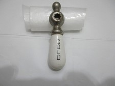 Antique Porcelain Faucet Handle Cold