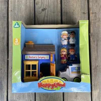 ELC HappyLand Doctors Surgery Playset Ships From USA New In Original Box