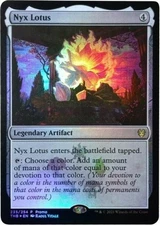 Nyx Lotus - Foil - Big Box Store Promo - Unique & Misc Promos #235/254 MTG Magic