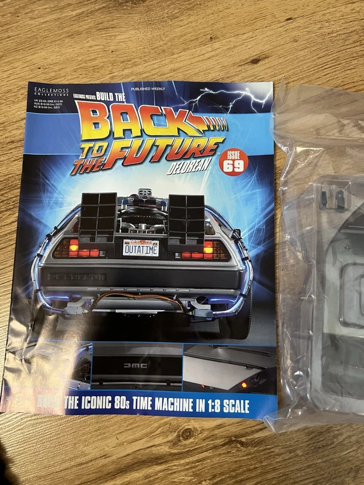 EAGLEMOSS BUILD THE BACK TO THE FUTURE DELOREAN ISSUE 69 - Image 3 of 3