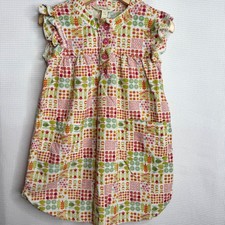 Matilda Jane Girls Corduroy Floral Fall Ruffle Pocket Dress Multi-Color Size 4