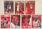 7 Card Lot 1997-98 Upper Deck Michael Jordan Tribute