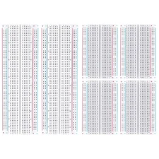 Breadboard, 6PCS Bread Board, Breadboard Kit Includes 2PCS 830 Point + 4PCS 400