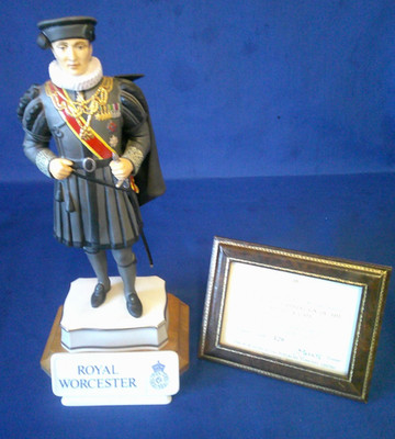 Royal Worcester The Privy Chamberlain Sword & Cape, Limited Edition 129/150