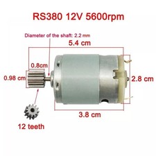 Childrens Electric Car Motor Rs550 Rs390 Rs380 6v 12v 24v Gear Options Childrens Electric Car Motor Rs550 Rs390 Rs380 6v 12v 24v Gear Options