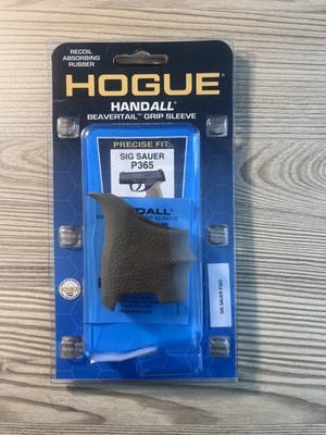 Hogue HANDALL Beavertail Rubber Grip Sleeve For Sig Sauer P365-FDE-18703