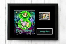 Rick and Morty Season 8 Film Cell  Signed Memorabilia + COA