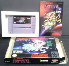 Super R Type Super Nintendo SNES CIB Complete W/ Manual & Inserts Authentic