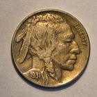 Nicer low mintage 1931 S Buffalo Head Nickel