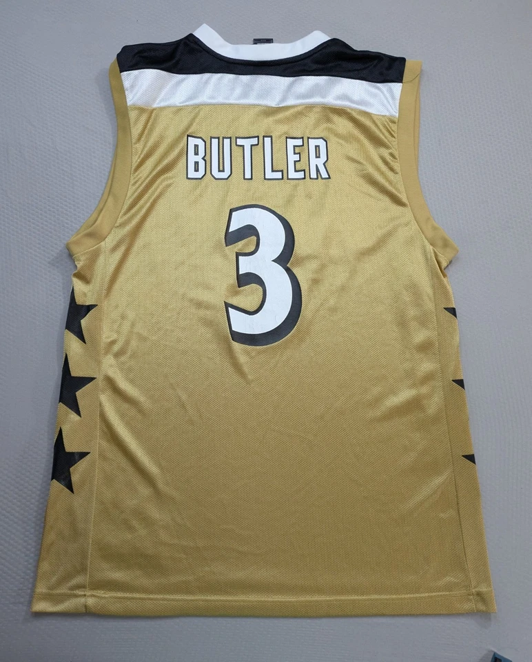 Adidas Caron Butler Washington Wizards Gold Alternate Jersey Size M - Image 2 of 4