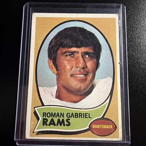 Roman Gabriel #100 1970 Topps card