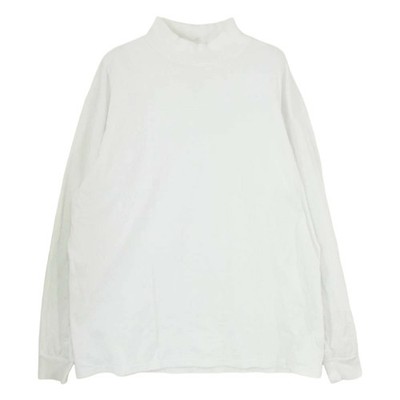 GRAPHPAPER L/S Mock Neck Tee Mock Neck Long Sleeve Cut and Sew T-Shirt Long T