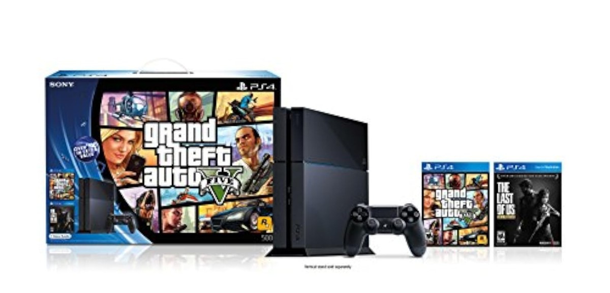 PlayStation 4 Grand Theft Auto V And The Last Of Us Remastered
