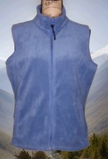 Woolrich - Soft Fleece Full Zip Lightweight Vest Violet - Women's Size Large
